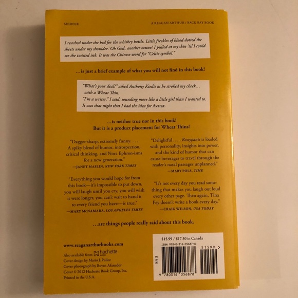 “Bossy pants” by Tina Fey Softcover Book - Picture 2 of 3